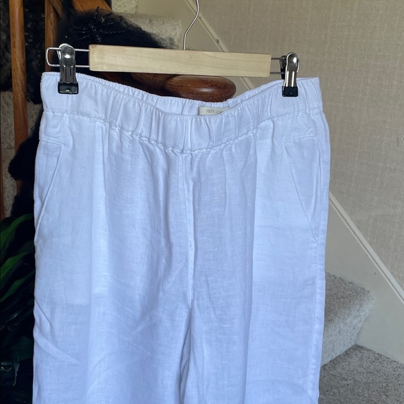 Cynthia Rowley White Coastal Beach Capris - Picture 2 of 9